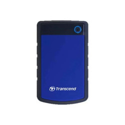 Transcend StoreJet 25H3 - HDD - 4 TB - esterno (portatile) - 2.5" - USB 3.1 Gen 1 - 256 bit AES - navy blue