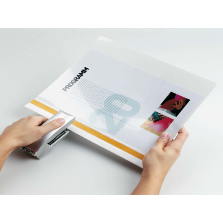 Cartellina per rilegatura Durabind - A4 - PVC - bianco - Durable