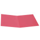 Cartellina semplice - 145 gr - 25 x 34 cm - magenta - cartoncino manilla - Cartotecnica del Garda - conf. 100 pezzi