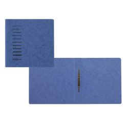 Cartellina semplice con pressino- 265 gr - A4 - cartone pressato - blu - Pagna