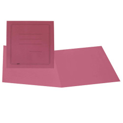 Cartellina semplice con stampa - 145 gr - 25 x 34 cm - magenta - cartoncino manilla - Cartotecnica del Garda - conf. 100 pezzi