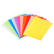Cartellina semplice Forever - 220 gr - A4 - cartoncino in fibre riciclate - mix 10 colori - Exacompta - conf. 100 pezzi
