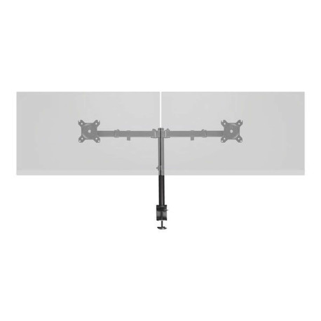 Trust GXT 1120 Mara - Kit montaggio (da tavolo, base d'attacco) - doppi bracci regolabili - per 2 display LCD - dimensione sche