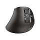 Trust Voxx - Mouse verticale - ergonomico - per destrorsi - ottica - 9 pulsanti - senza fili - Bluetooth, 2.4 GHz - ricevitore 