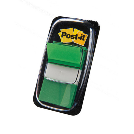 Segnapagina Post it® Index Medium - 680-3 - 25,4x43,2 mm - verde - Post it® - conf. 50 pezzi