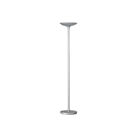 Unilux Essential Varialux - Piantana torchiere - LED - 22 W - classe A+ - 3000 K - grigio metallo