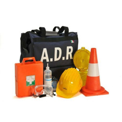 Valigetta Cassetta Borsone  Kit PLUS per unità di trasporto MERCI PERICOLOSE su strada DM 04/09/96