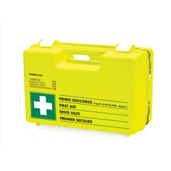 Valigetta Cassetta Medica Fluorescente All. 1 cat. AB con 3 o più dip. s/sfigmomanometro