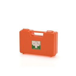 Valigetta Cassetta Medica Vuota in ABS Media cm 31 x 21 x 10 colore Arancio/Verde/Bianco