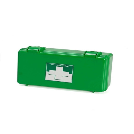 Valigetta Cassetta Medica Vuota in ABS Piccola cm 25 x 15 x 8 colore Arancio/Verde/Bianco