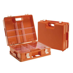 Valigetta Pronto Soccorso Vuota in ABS colore Arancio cm 41 x 31 x 15
