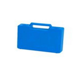 Valigetta Vuota in polipropilene colore Blu Elettrico cm 24 x 17 x 4