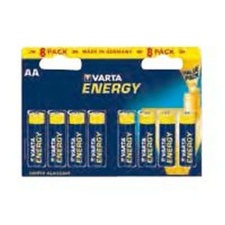 Varta Energy 4106 - Double Blister - Batteria 8 x tipo AA - Alcalina