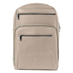 Zaino Gate Trended - 29 x 42 x 15 cm - ecopelle - ghiaccio - In Tempo