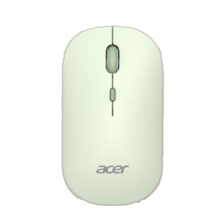 Acer AMR130, Ambidestro, RF senza fili + Bluetooth, 1600 DPI, Verde