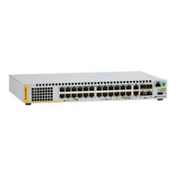 Allied Telesis AT x310-26FT - Switch - L3 - gestito - 24 x 10/100 + 2 x SFP combinato - desktop, montabile su rack, montaggio a