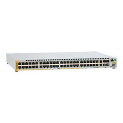 Allied Telesis AT x310-50FT - Switch - L3 - gestito - 48 x 10/100 + 2 x SFP combinato - desktop, montabile su rack, montaggio a