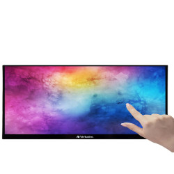 Verbatim - Monitor Portatile 17" - touchscreen Full HD - 1080p