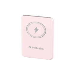 Verbatim - Power Bank Wireless -  5000 mAh - Rosa - 32243