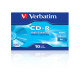 Verbatim - Scatola 10 CD-R Data Life Jewel Case serigrafato - 1X-40X - 43428 - 800MB