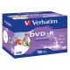 Verbatim - Scatola 10 DVD+R Jewel Case - stampabile - 43508 - 4,7GB