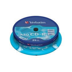 Verbatim - Scatola 25 CD-R DataLife Plus - 1x-52x - serigrafato - 43352 - 700MB