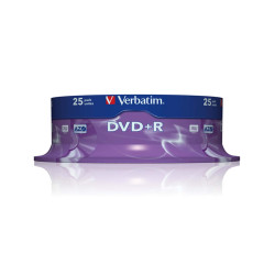 Verbatim - Scatola 25 DVD+R - serigrafato - 43500 - 4,7GB