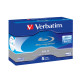 Verbatim - Scatola 5 DVD Blu Ray BD-R SL - Jewel Case - Bianco/Blu - 43715 - 25GB