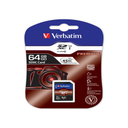 Verbatim - Scheda SDHC XC Class UH S-1 - 44024 - 64GB