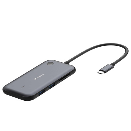 Verbatim - Share My Screen 1080p USB-C Wireless Display Adapter con Hub WDA-01 - 32146