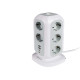 Verbatim - torre di alimentazione - multi-spina EUPT-01 con 2 x USB-C / 2 x USB-A