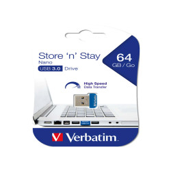 Verbatim - Usb 3.0 Store 'N'Stay Nano - 98711 - 64GB