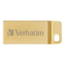 Verbatim Metal Executive - Chiavetta USB - 64 GB - USB 3.0 - oro