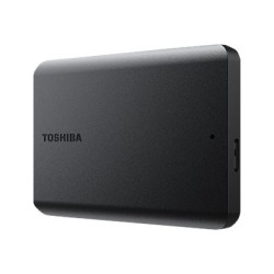Toshiba Canvio Basics - HDD - 4 TB - esterno (portatile) - 2.5" - USB 3.2 Gen 1 / USB 2.0 - nero opaco