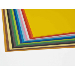 Cartoncino Bristol Color - 50 x 70 cm - 200 gr - colori assortiti - Favini - box display 240 fogli