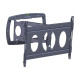 Vogel's PFW 6850 - Kit montaggio (montaggio a muro) - Tilt & Turn - per pannello piatto - Alluminio - nero - dimensione schermo