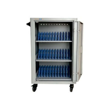 Wacebo Europe TeachBus Six - Carrello carica e gestione - per 36 tablet / notebook - bloccabile - plastica ABS, metallo ABS - u