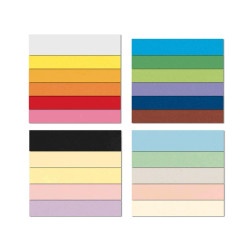 Cartoncino Bristol Color - 50 x 70 cm - 200 gr - rosso scarlatto 61 - Favini - conf. 25 pezzi