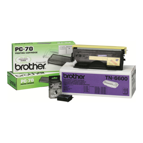 Brother TN-6600 - Nero - originale - cartuccia toner - per Brother HL-1030, 1230, 1240, 1250, 1270, 1430, 1440, 1450, 1470, P25