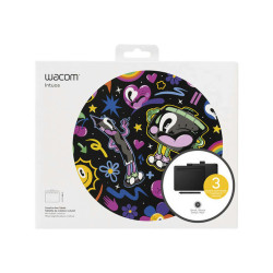 Wacom Intuos Creative Pen Small - Digitizer - 15.2 x 9.5 cm - elettromagnetico - 4 pulsanti - senza fili, cablato - USB, Blueto