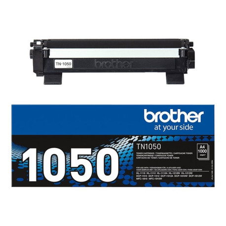 Brother TN1050 - Nero - originale - cartuccia toner - per Brother DCP-1510, 1512, 1610, 1612, HL-1112, 1210, 1212, MFC-1810, 19