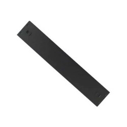 WP RACK - Pannello di riempimento rack - nero, RAL 9005 - 2U - 19"