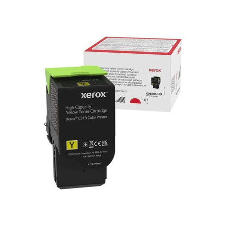 Xerox - Alta capienza - giallo - originale - cartuccia toner - per Xerox C310/DNI, C310/DNIM, C310V_DNI, C315/DNI, C315V_DNI, C