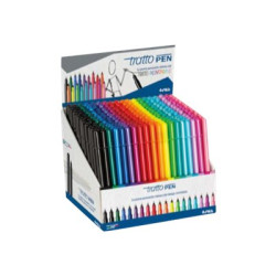 tratto Pen - Penna punta in fibra - colori assortiti - 0.5 mm (pacchetto di 228)