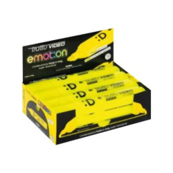 tratto Video Emotion - Evidenziatore - giallo fluorescente (pacchetto di 12)