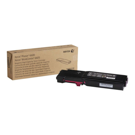 Xerox Phaser 6600 - Alta capienza - magenta - originale - cartuccia toner - per Phaser 6600- WorkCentre 6605