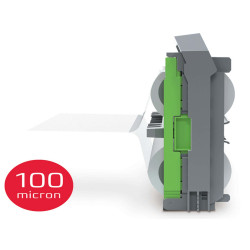Cartuccia ricaricabile - struttura con film incluso - 100 micron - lucido - per plastificatrice Foton 30 - GBC
