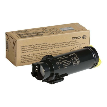 Xerox WorkCentre 6515 - capacity extra-elevata - giallo - originale - cartuccia toner - per Phaser 6510- WorkCentre 6510, 6515