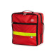 Zaino Vuoto in nylon colore Rosso	 cm 54 x 34 x 17