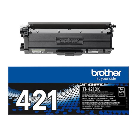 Brother TN421BK - Nero - originale - cartuccia toner - per Brother DCP-L8410, HL-L8260, HL-L8360, MFC-L8690, MFC-L8900